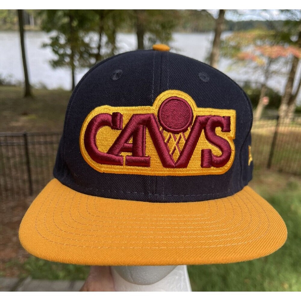 Cavs Cleveland Cavalier NBA Cap New Era 9Fifty Snapback Hardwood Classic Org Fit